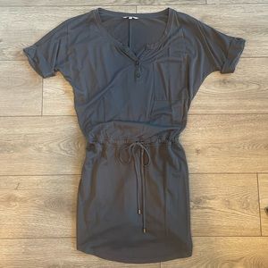 NAKED ZEBRA Gray Lounge Dress Size Small Medium